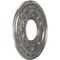 Ekena Millwork Baltimore Thermoformed PVC Ceiling Medallion Fits Canopies up to 4 1/4-in., Aged Dark Steel CMP10BACST - alternate 2